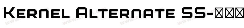 Kernel Alternate SS字体转换